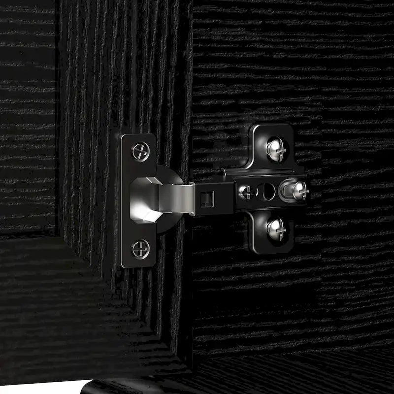 Banc de rangement d'entrée de style transitoire avec portes et dossier