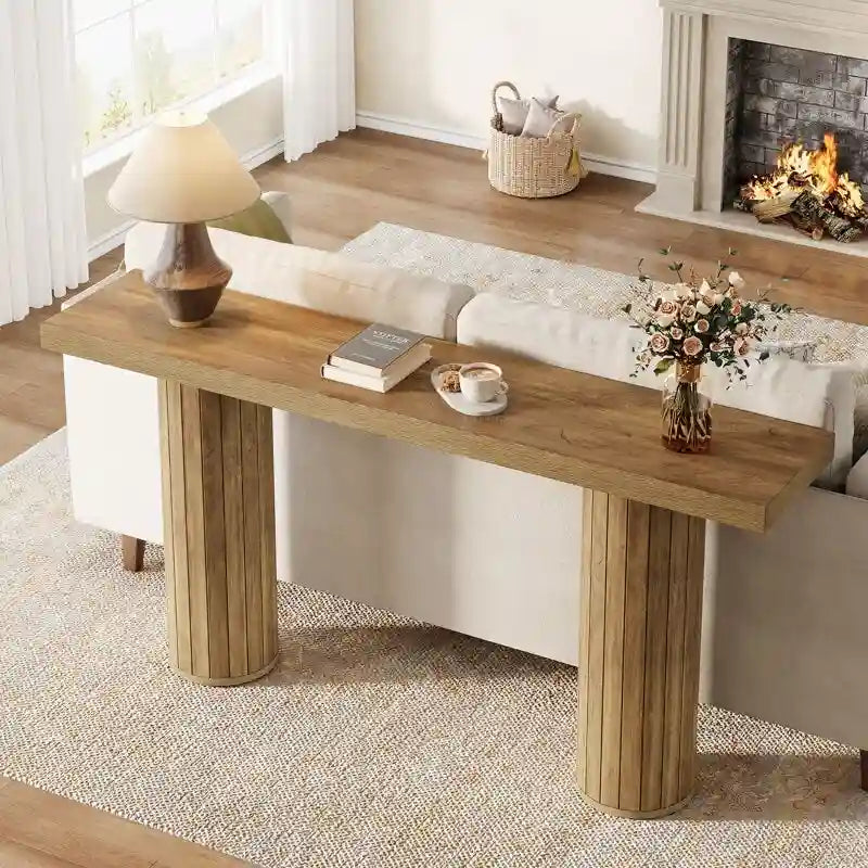 Console de 160 cm de long pour entrée, couloir ou salon