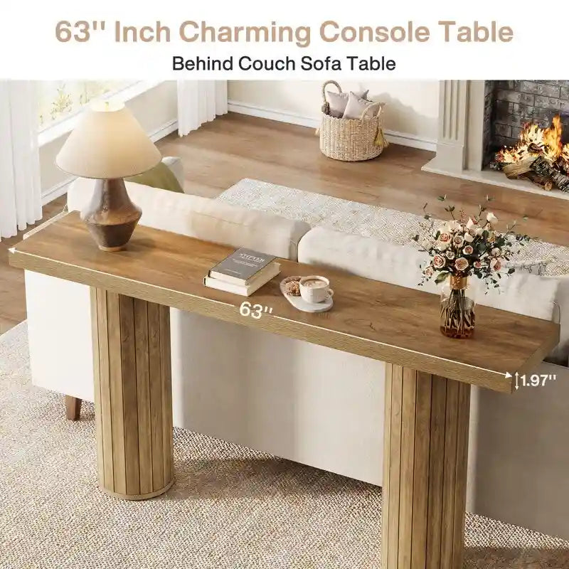 Console de 160 cm de long pour entrée, couloir ou salon
