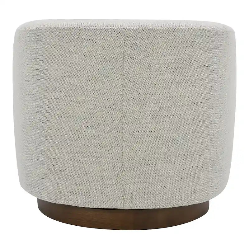 Fauteuil pivotant moderne en tissu