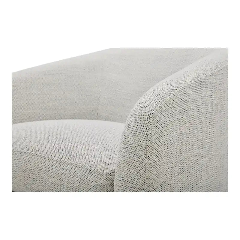 Fauteuil pivotant moderne en tissu