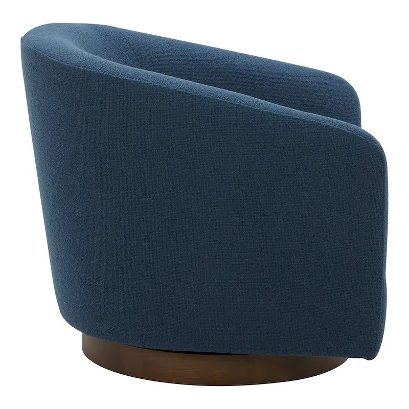 Fauteuil pivotant moderne en tissu