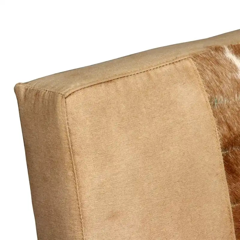Fauteuil lounge industriel avec cadre en métal et assise en cuir véritable