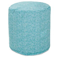 Pouf ottoman intérieur extérieur 16 L x 16 L x 17 H