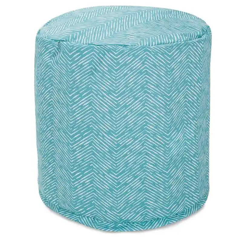 Indoor Outdoor Ottoman Pouf 16 L x 16 W x 17 H