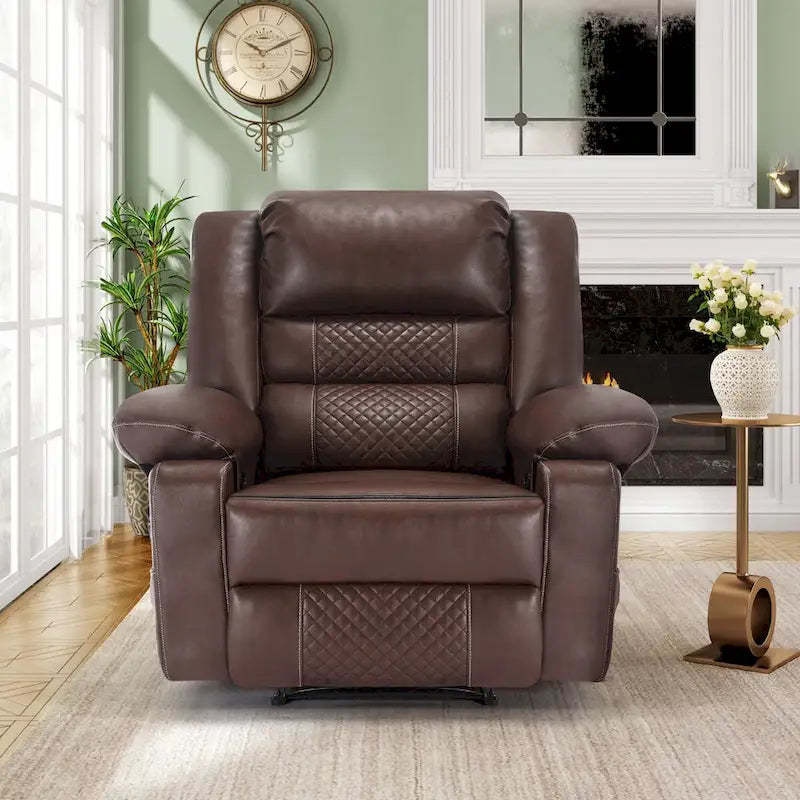 Breathable Leather Massage Recliner Chair for Living Room